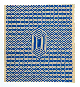 Senneh Rug 3, beading, 37 x 32 cm, 2021